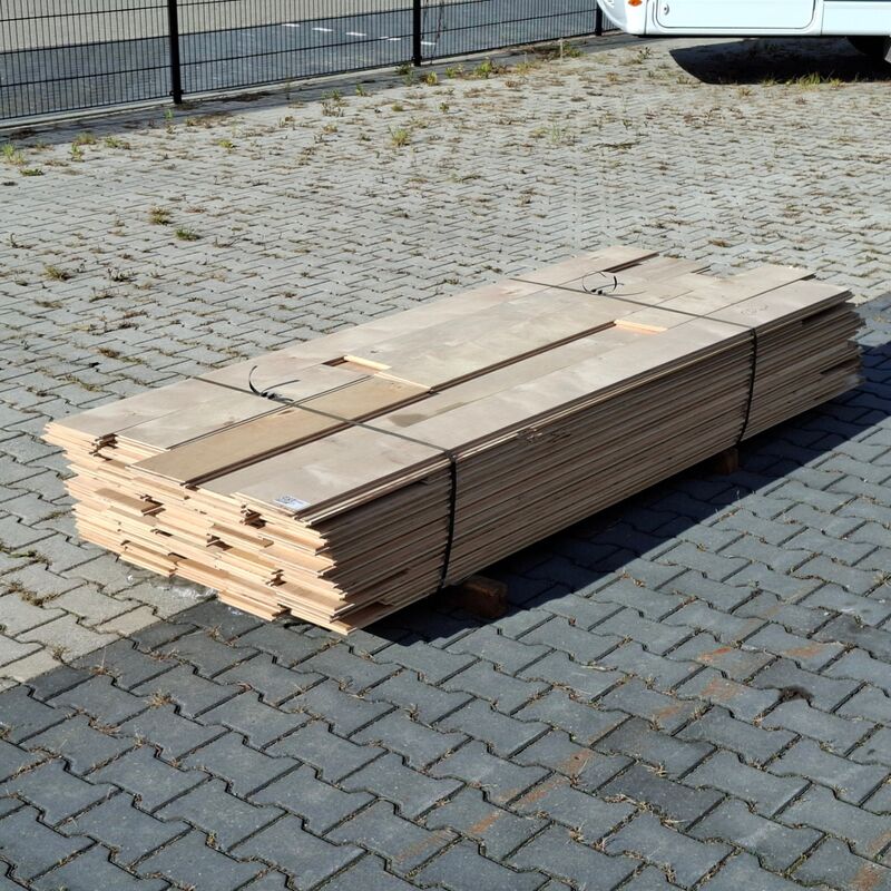Parketvloer, Eiken | 37 m² – kavel bij Onlineveilingmeester, Raalte