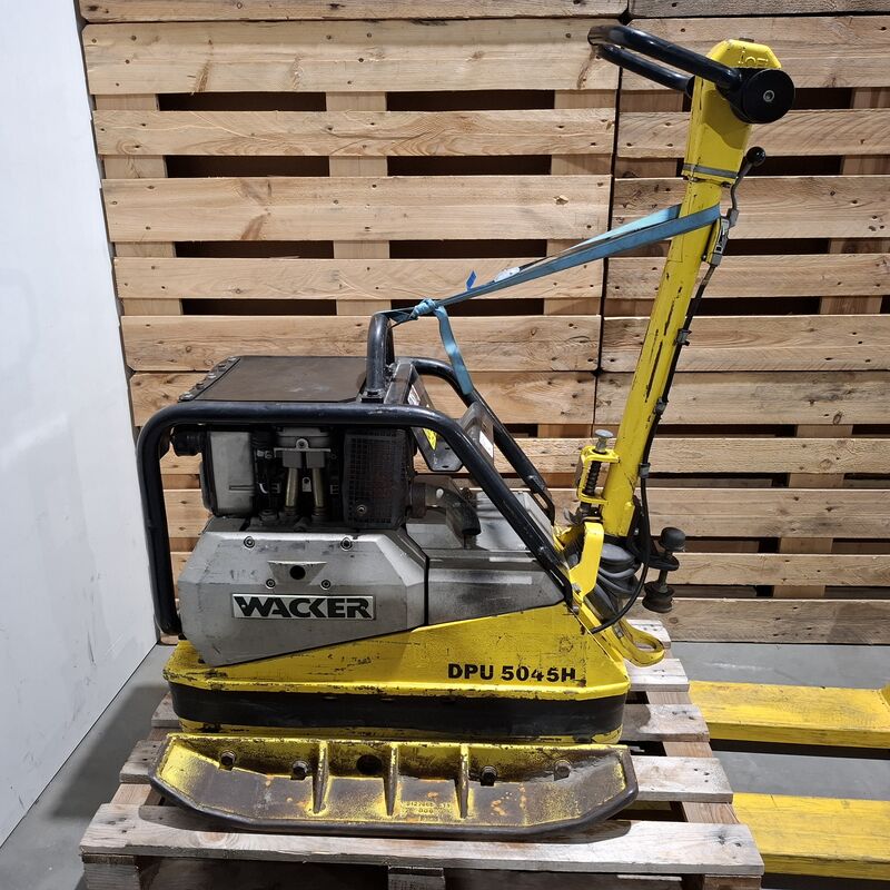 Trilplaat diesel, Wacker, DPU 5045H, Geel, 2005 – foto 3 – kavel bij Onlineveilingmeester, Heerenveen