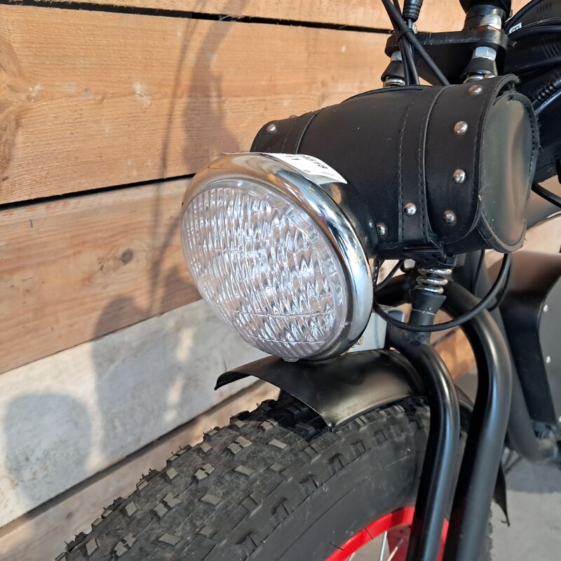 Retro elektrische fatbike, Zwart – foto 5 – kavel bij Onlineveilingmeester, Heerenveen