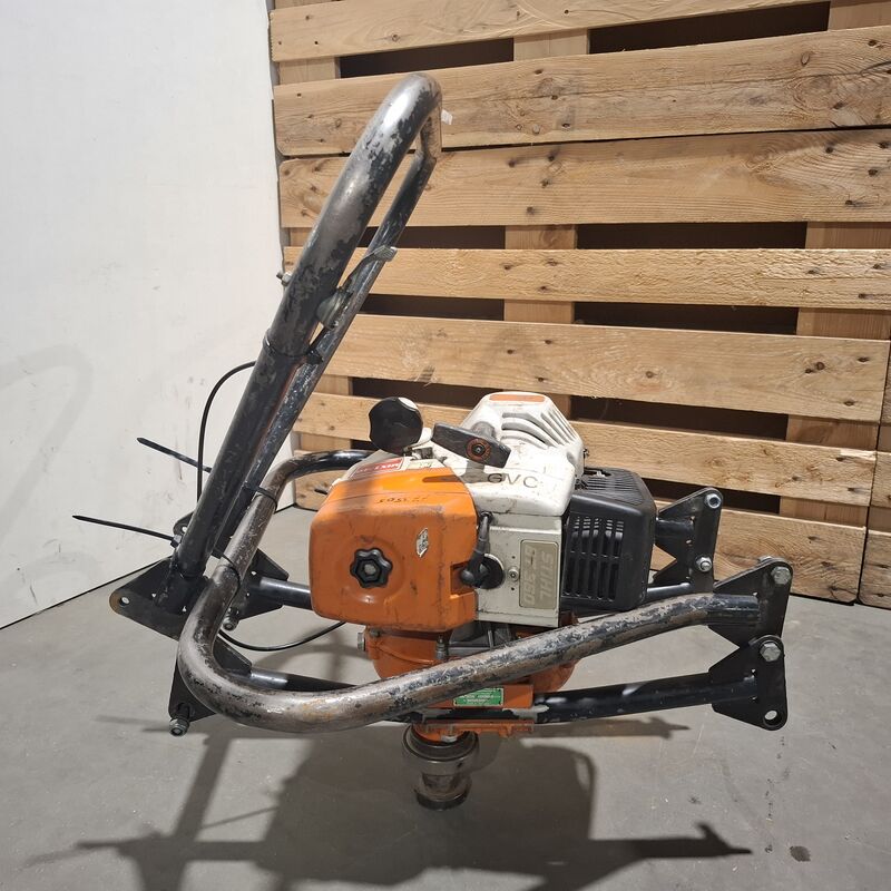 Tweepersoons Grondboor, Stihl, BT360, Oranje – foto 2 – kavel bij Onlineveilingmeester, Heerenveen