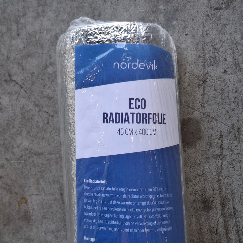 Ca. 400x Rol eco radiatorfolie, Nordevik, 45x400 cm – foto 4 – kavel bij Onlineveilingmeester, Raalte