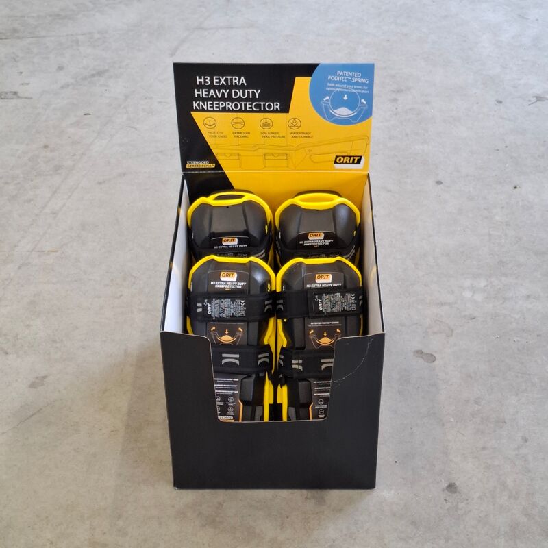 4x Set kniebeschermers, Orit, H3 Heavy Duty | Maat L – foto 2 – kavel bij Onlineveilingmeester, Raalte