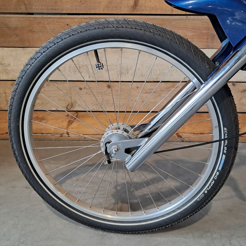 Fiets met hulpmotor / Snorbrommer, Nirve, Switchblade 199, Blauw, 2004 – foto 3 – kavel bij Onlineveilingmeester, Heerenveen