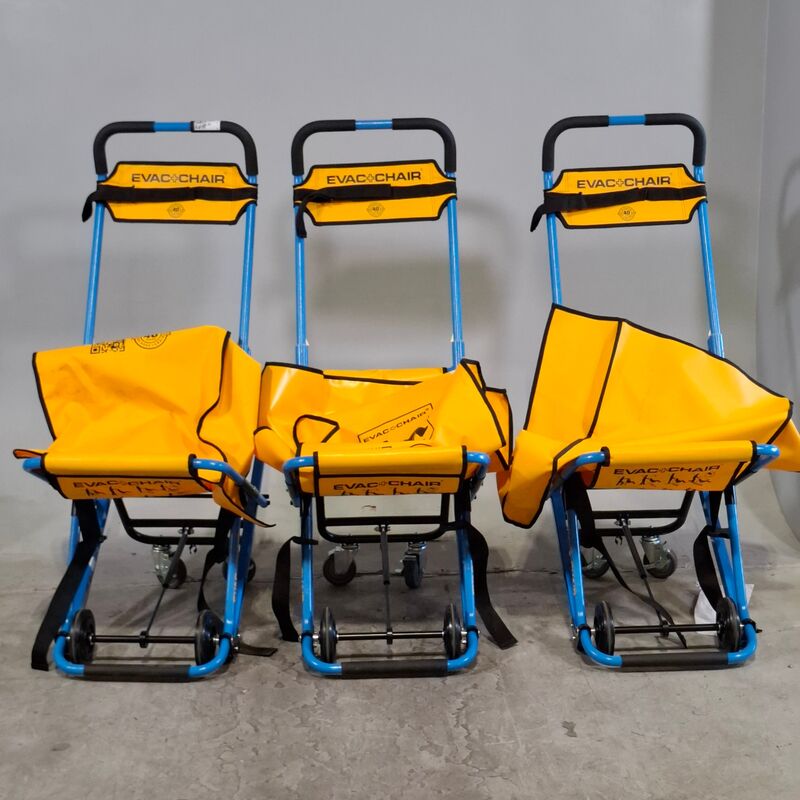3x Evacuatiestoel, Evac+Chair