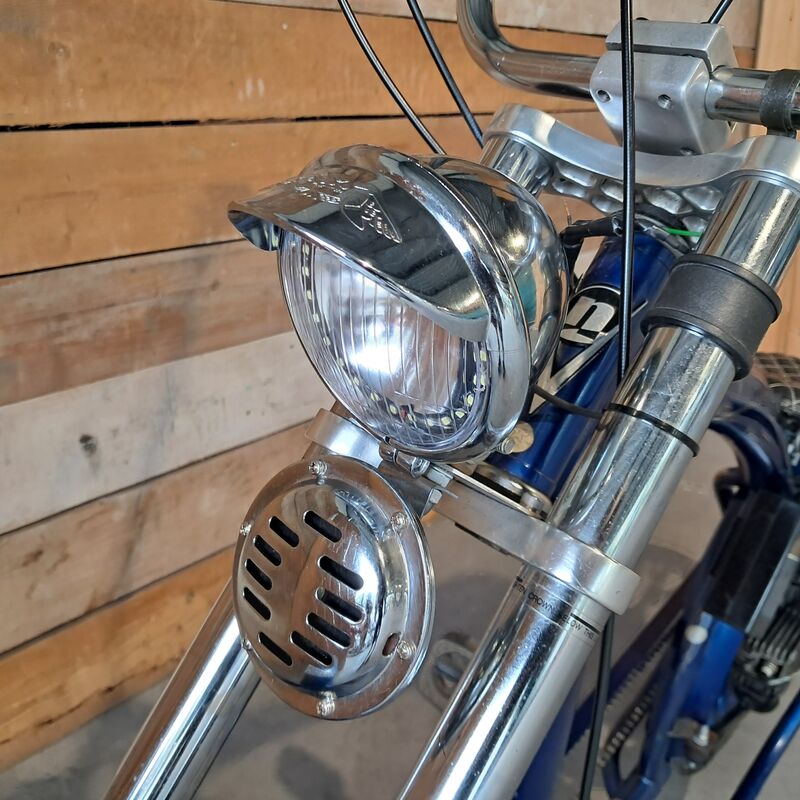 Fiets met hulpmotor / Snorbrommer, Nirve, Switchblade 199, Blauw, 2004 – foto 6 – kavel bij Onlineveilingmeester, Heerenveen