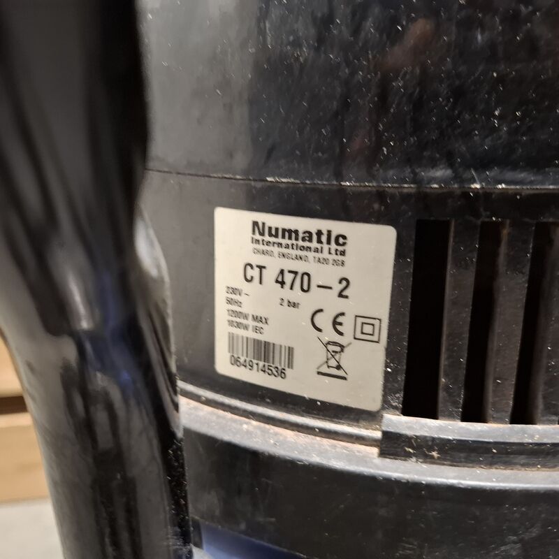 Tapijt / bekledingsreiniger, Numatic, CT470-2, Blauw – foto 7 – kavel bij Onlineveilingmeester, Heerenveen