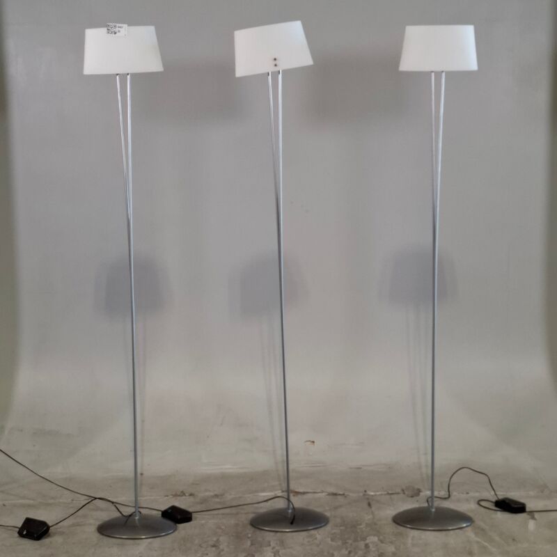 3x Staande lamp