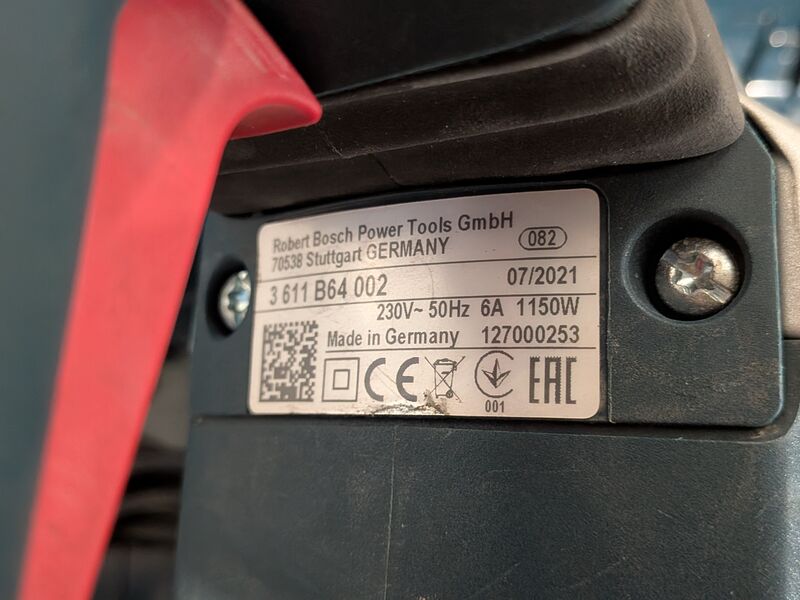 Boorhamer 6kg 230V SDS-max ~, Bosch, GBH 5-40 DCE, 2021 – foto 7 – kavel bij Onlineveilingmeester, Heerenveen