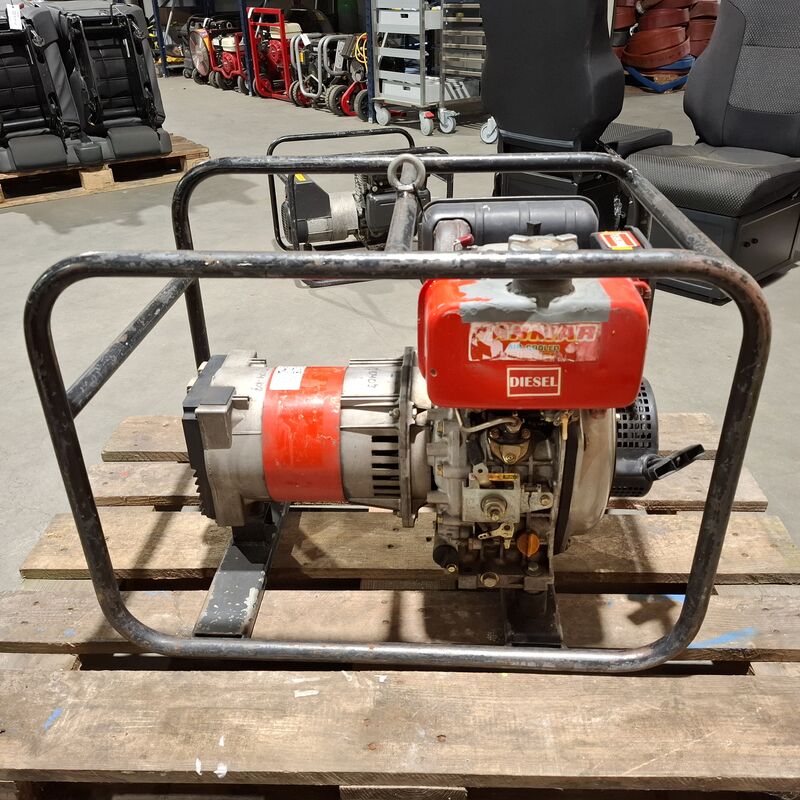 Aggregaat diesel, Yanmar, L60AE-DG – foto 4 – kavel bij Onlineveilingmeester, Heerenveen