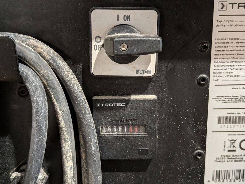 Bouwdroger 75L 230V, Trotec, TTK 400, 2017 – foto 6 – kavel bij Onlineveilingmeester, Heerenveen
