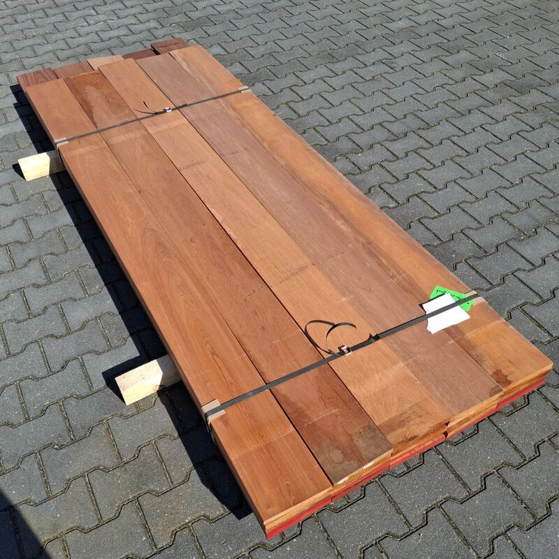 Ca. 25x Vlonder/gevel plank, Tropisch hardhout | 21x185 mm – foto 5 – kavel bij Onlineveilingmeester, Raalte