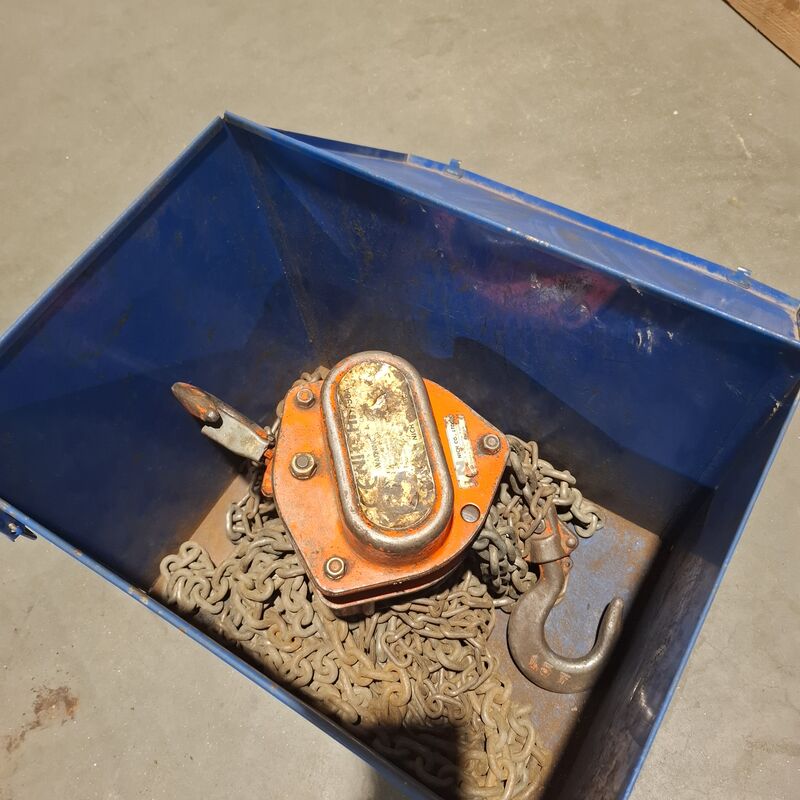 Kettingtakel, Tractel, Bravo – foto 3 – kavel bij Onlineveilingmeester, Heerenveen