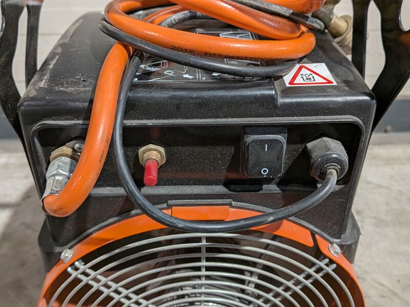 Gasheater 52kW 230V, Biemmedue, GP45M, 2016 – foto 6 – kavel bij Onlineveilingmeester, Heerenveen