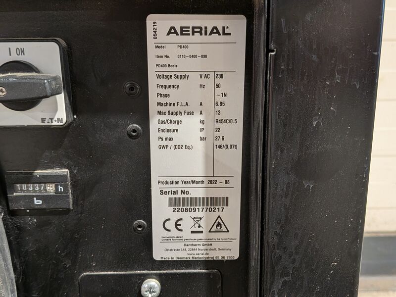 Bouwdroger 75L 230V, Dantherm, PD 400, 2022 – foto 5 – kavel bij Onlineveilingmeester, Heerenveen