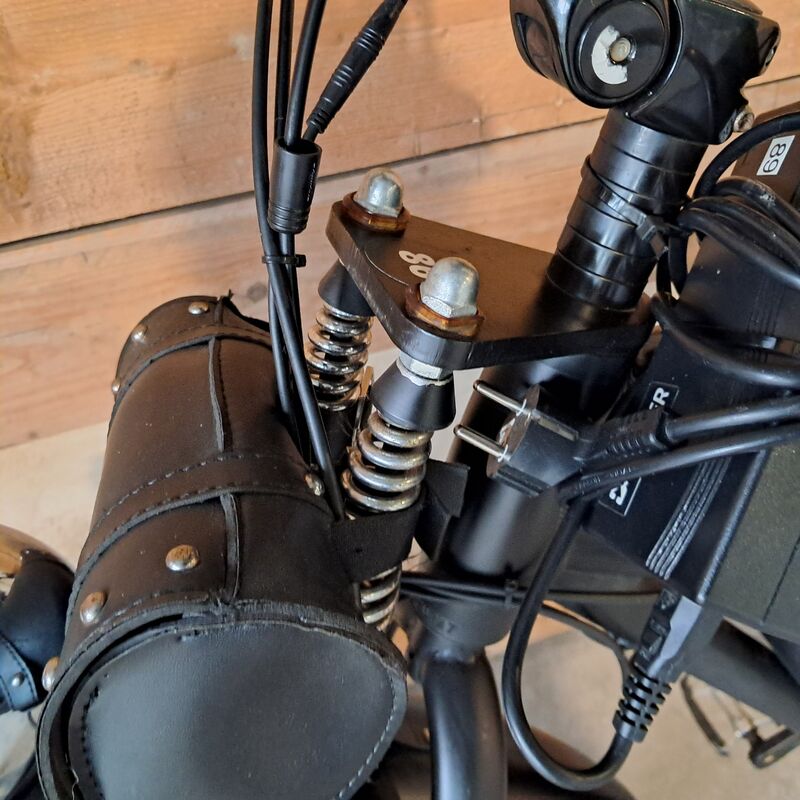 Retro elektrische fatbike, Zwart – foto 7 – kavel bij Onlineveilingmeester, Heerenveen