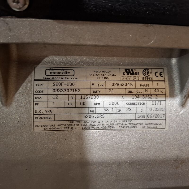 Aggregaat op wielen, Europower Generators, EP10000E, 2019 – foto 9 – kavel bij Onlineveilingmeester, Heerenveen