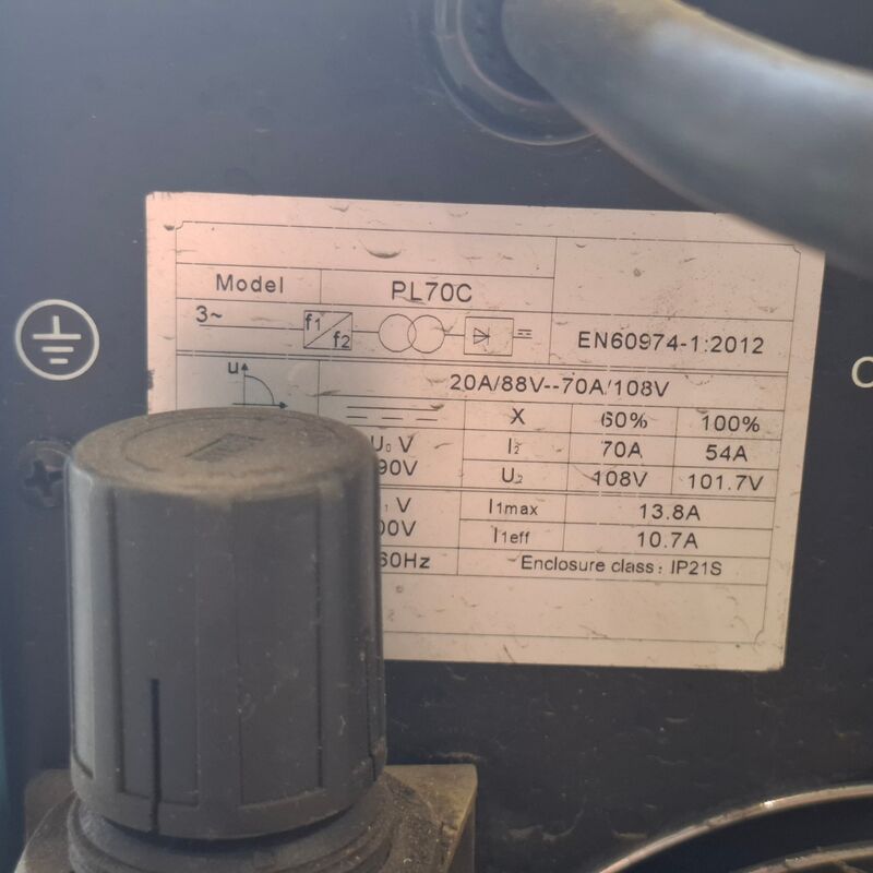 Plasmasnijder, SoldaTech, PL70C – foto 5 – kavel bij Onlineveilingmeester, Raalte