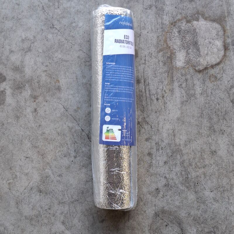 Ca. 400x Rol eco radiatorfolie, Nordevik, 45x400 cm – foto 3 – kavel bij Onlineveilingmeester, Raalte