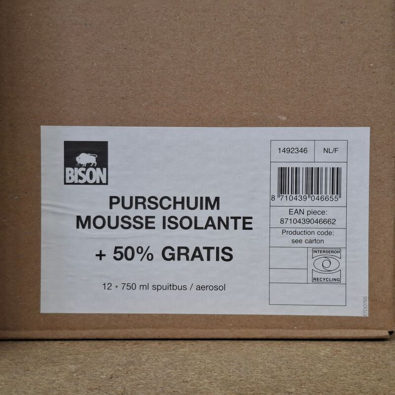 Ca. 12x Purschuim, Bison, 750 ml – foto 3 – kavel bij Onlineveilingmeester, Raalte