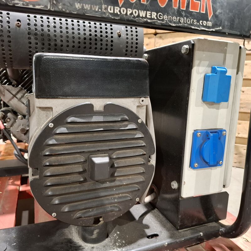 Aggregaat, Europower Generators, EP10000E, 2007 – foto 8 – kavel bij Onlineveilingmeester, Heerenveen