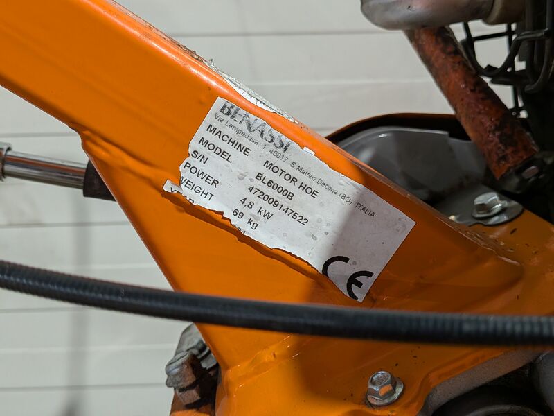 Grondfreesmachine - 5,5pk - benzine, Benassi, BL6000, 2021 – foto 7 – kavel bij Onlineveilingmeester, Heerenveen