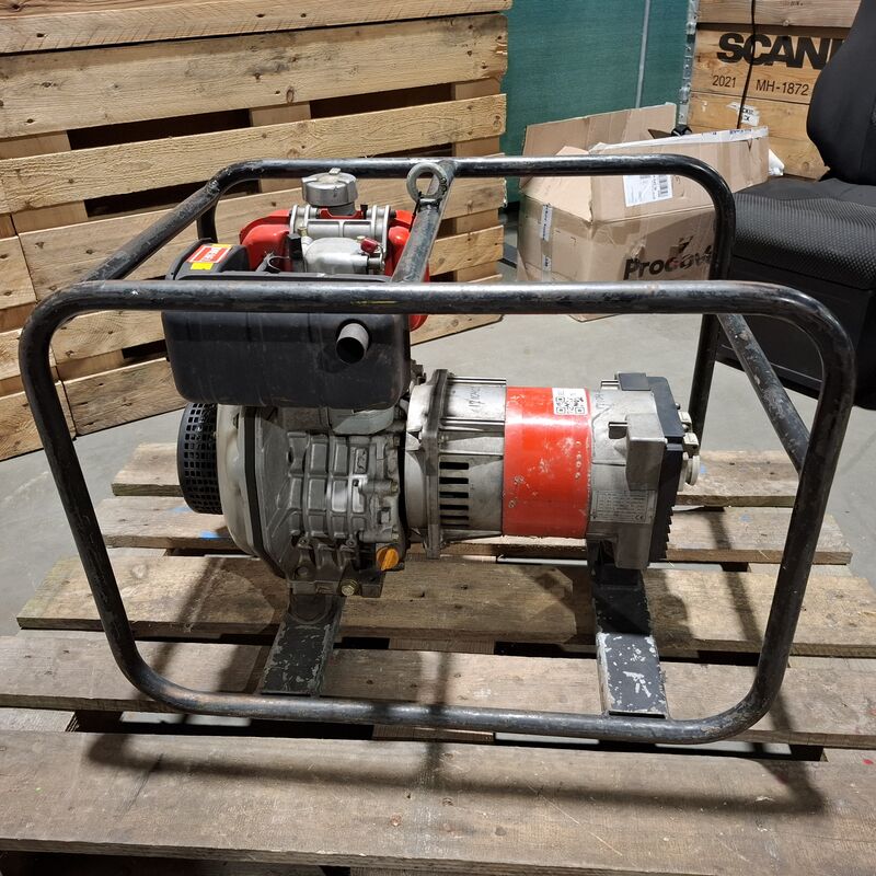 Aggregaat diesel, Yanmar, L60AE-DG – foto 2 – kavel bij Onlineveilingmeester, Heerenveen