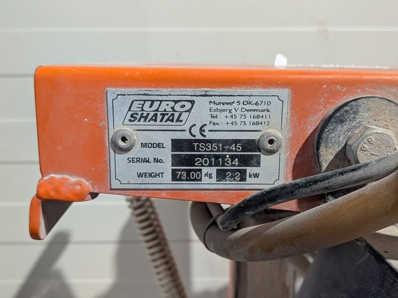 Steen-tafelzaagmachine - 600mm - 230V, Euro Shatal, TS351-45, 2019 – foto 7 – kavel bij Onlineveilingmeester, Heerenveen
