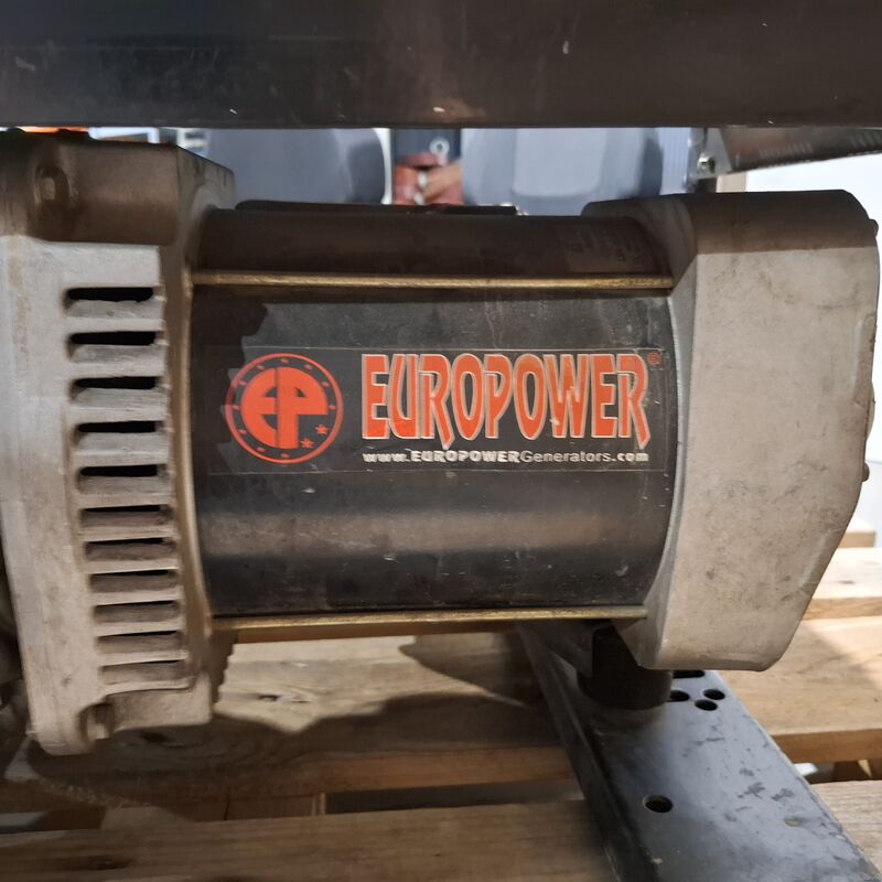 Aggregaat, Europower Generators – foto 6 – kavel bij Onlineveilingmeester, Heerenveen