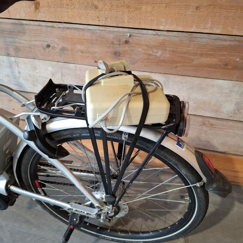 Elektrische damesfiets, Flyer, C5, Grijs / Chroom – foto 6 – kavel bij Onlineveilingmeester, Heerenveen