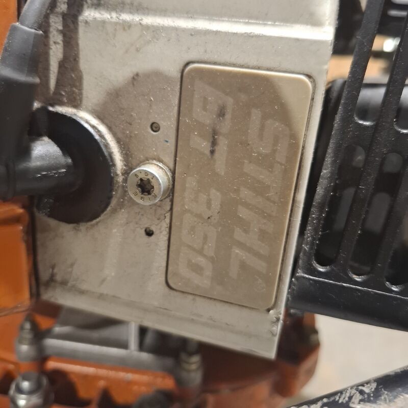 Tweepersoons Grondboor, Stihl, BT360, Oranje – foto 8 – kavel bij Onlineveilingmeester, Heerenveen