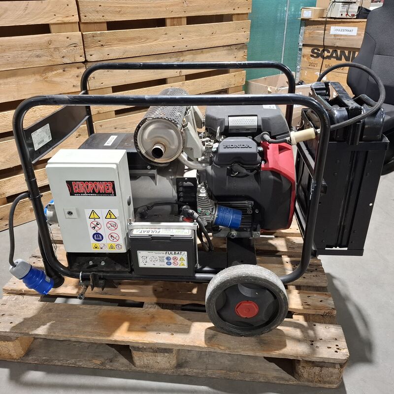 Aggregaat op wielen, Europower Generators, EP10000E, 2019 – foto 2 – kavel bij Onlineveilingmeester, Heerenveen