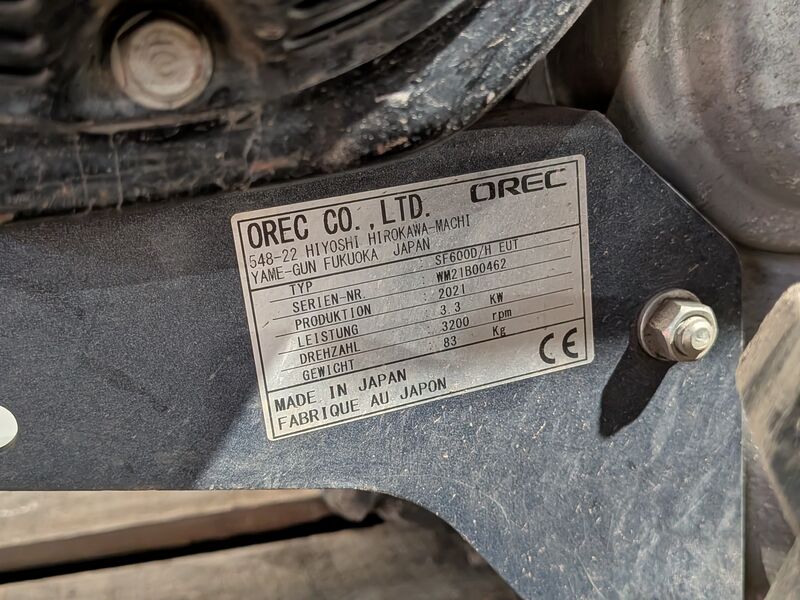 Grondfreesmachine 6pk benzine, Herkules / Orec, SF600D, 2021 – foto 8 – kavel bij Onlineveilingmeester, Heerenveen