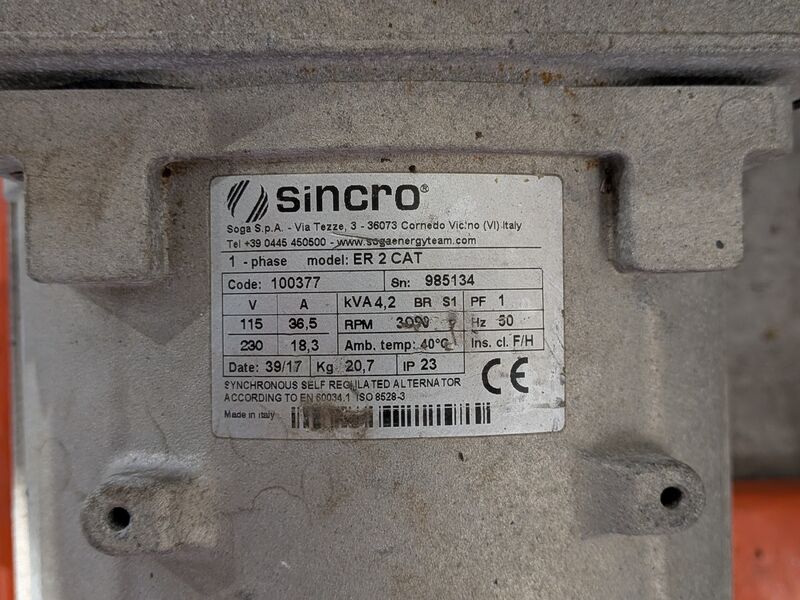 Aggregaat benzine 3,6kVA 2x230V RA, E-power, EP4100, 2018 – foto 4 – kavel bij Onlineveilingmeester, Heerenveen