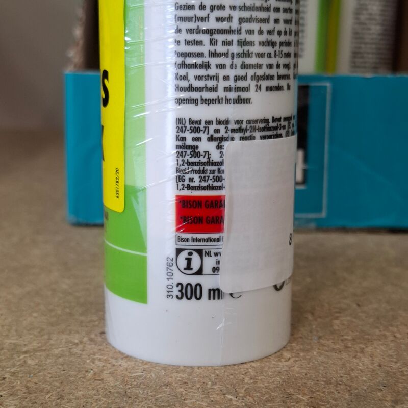 Ca. 12x Acrylaat kit, Bison, 300 ml, Wit – foto 3 – kavel bij Onlineveilingmeester, Raalte