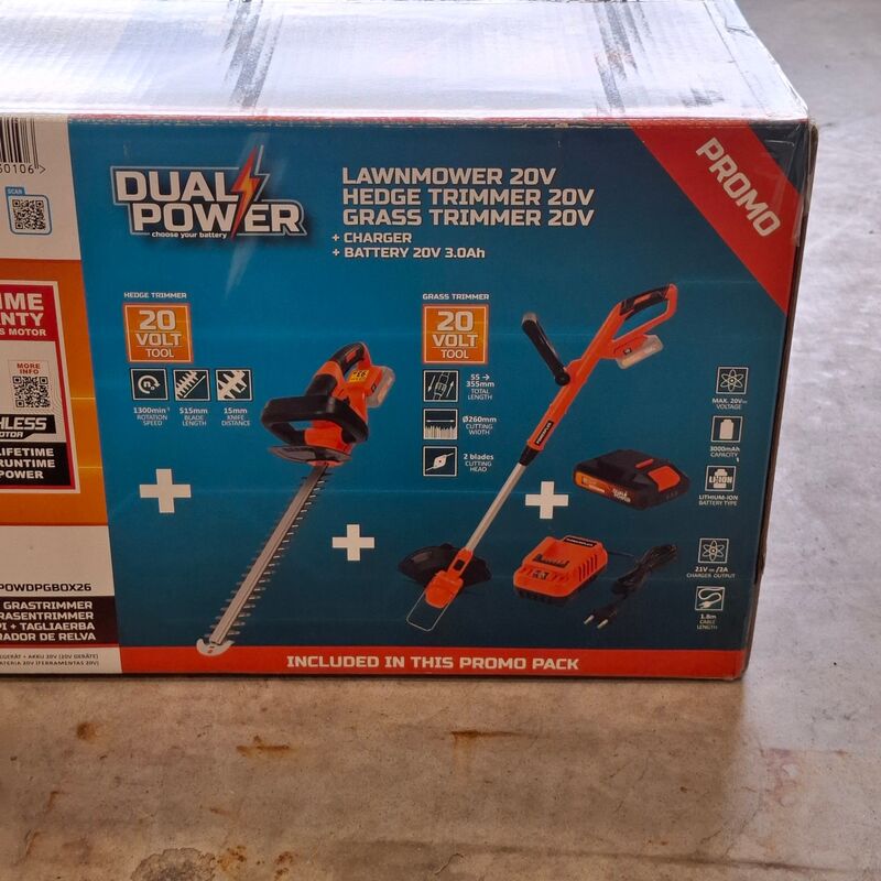 5-delige tuingereedschap set, Powerplus, Dual Power – foto 3 – kavel bij Onlineveilingmeester, Raalte
