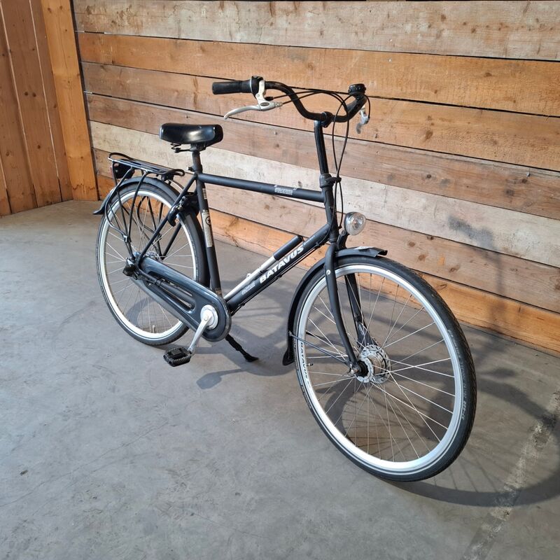 Herenfiets, Batavus, Winner, Zwart – foto 2 – kavel bij Onlineveilingmeester, Heerenveen