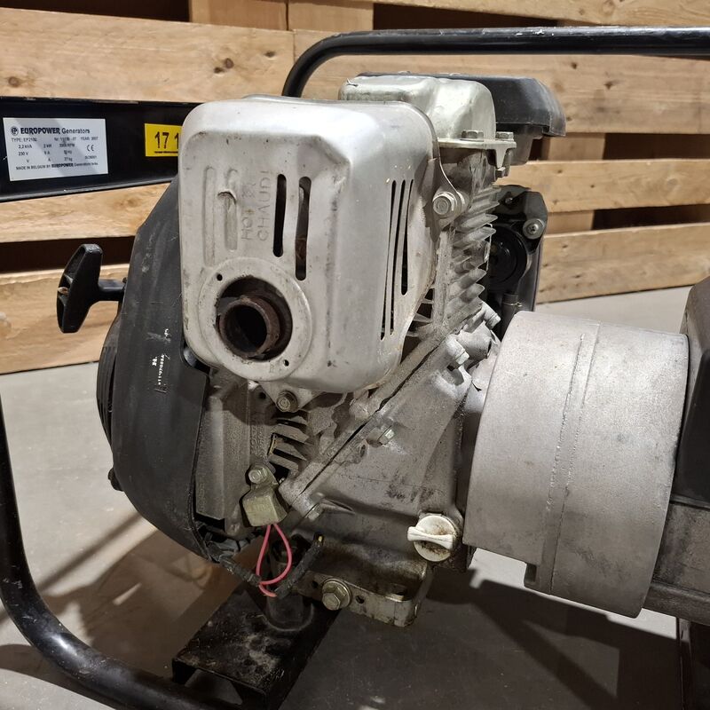Aggregaat, Europower Generators, Ep2100, 2007 – foto 9 – kavel bij Onlineveilingmeester, Heerenveen
