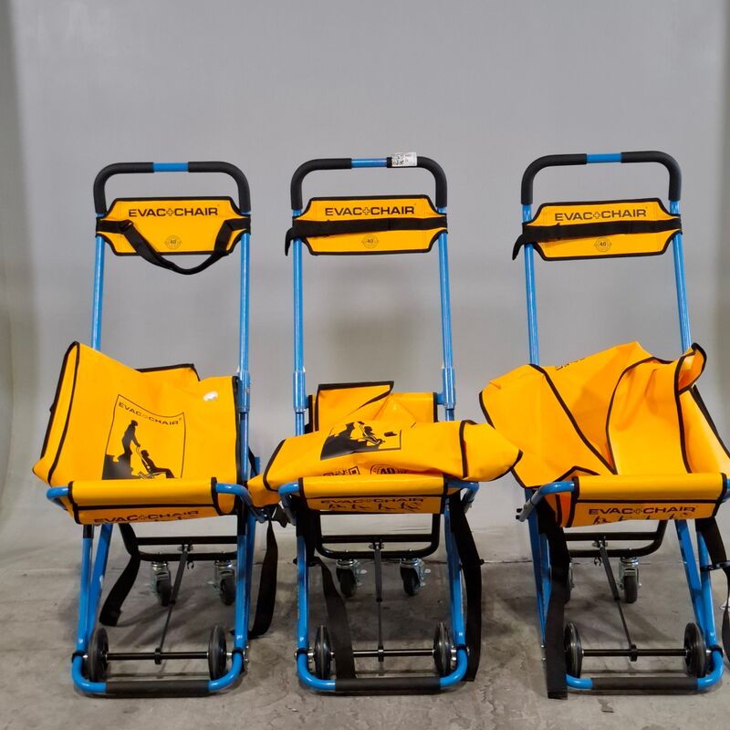 3x Evacuatiestoel, Evac+Chair
