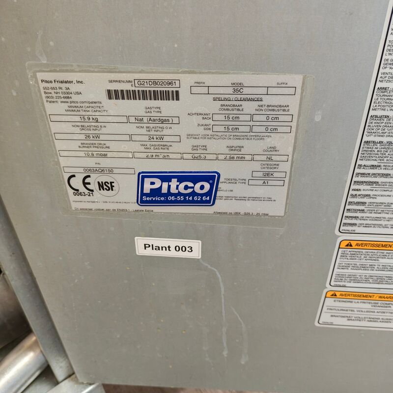 Frituur, Pitco, 35c – foto 3 – kavel bij Onlineveilingmeester, Noordwolde