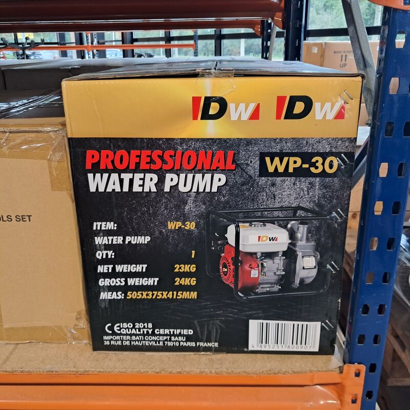 Waterpomp IDW WP30, IDW, WP30, Rood – foto 3 – kavel bij Onlineveilingmeester, Heerenveen