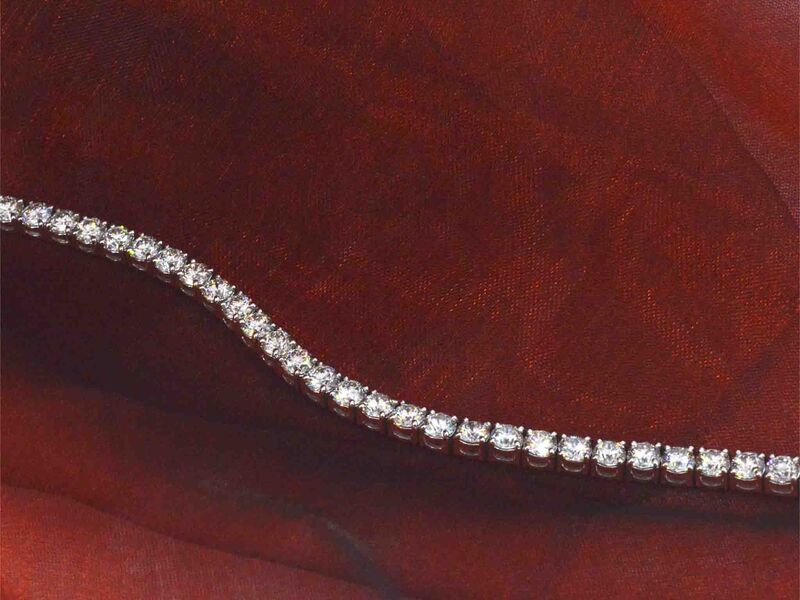 Armband met briljant geslepen diamanten 11.00 carat – foto 6 – kavel bij Onlineveilingmeester