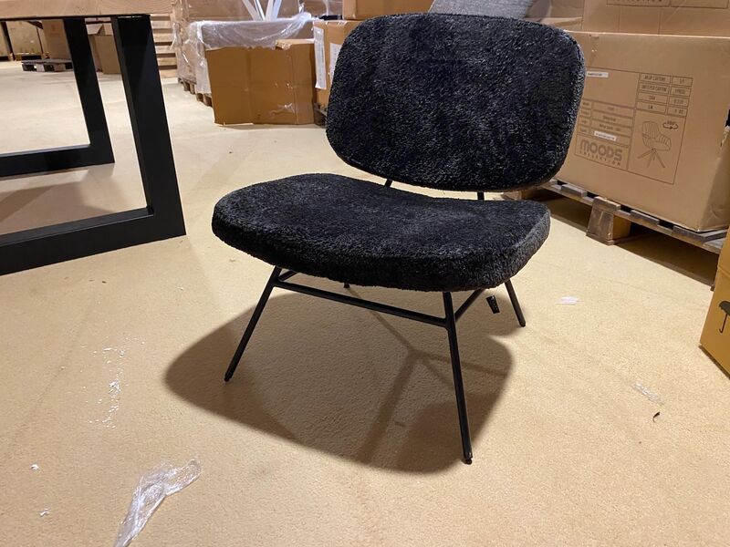Fauteuil, Kiki, zwart