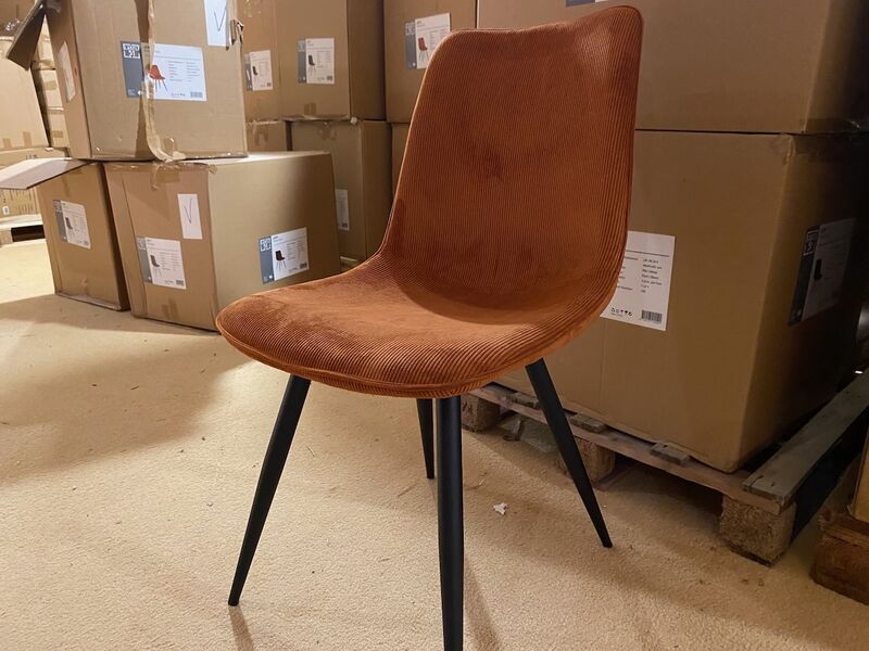 Set van 6 eetkamerstoelen Label51, Jort, rust
