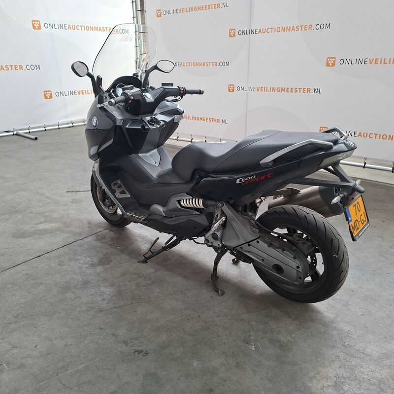 Motorscooter, BMW, C 600 Sport, 2013 – foto 6 – kavel bij Domeinen Roerende Zaken, Soesterberg