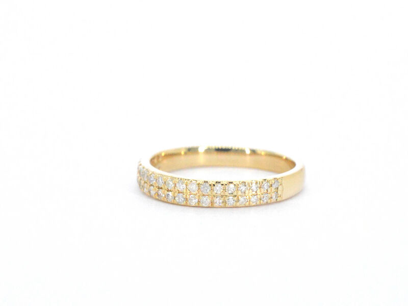 Gouden rijring met diamanten – foto 8 – kavel bij Onlineveilingmeester