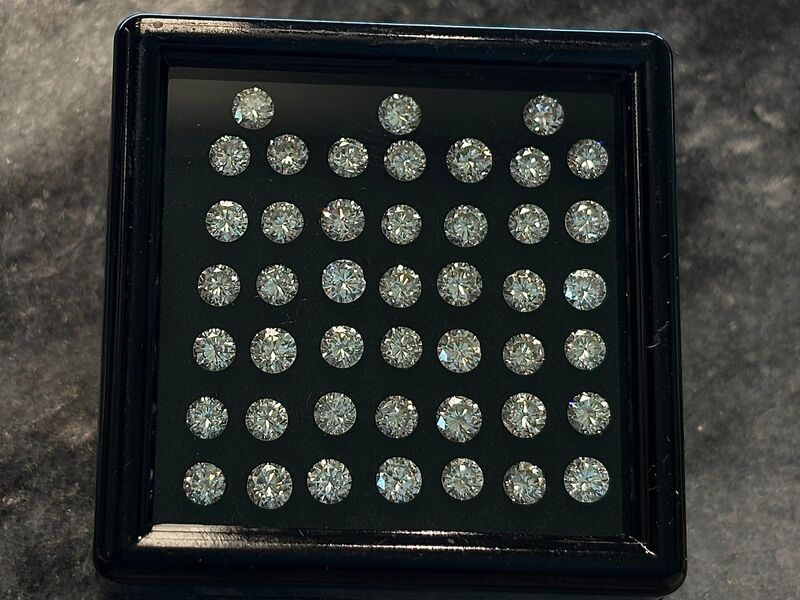 Diamant - 5.06 carat natuurlijke diamant – kavel bij Onlineveilingmeester