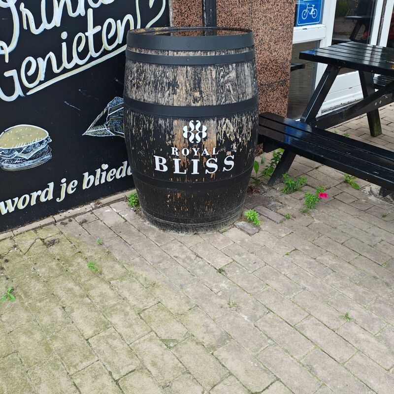 Wijnvat, zwart