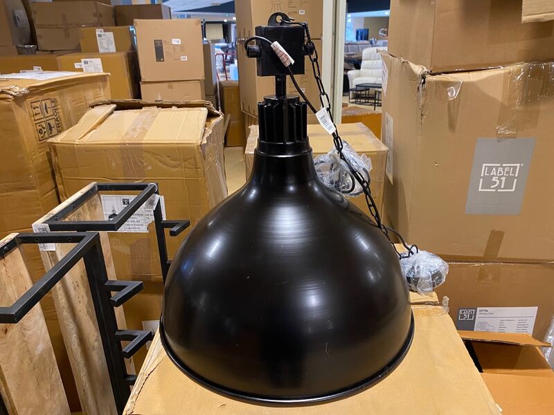 Hanglamp, zwart