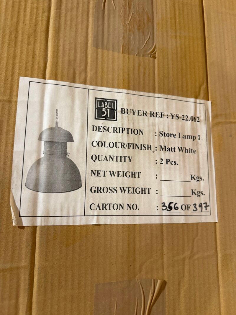 Hanglamp Label51, matt white