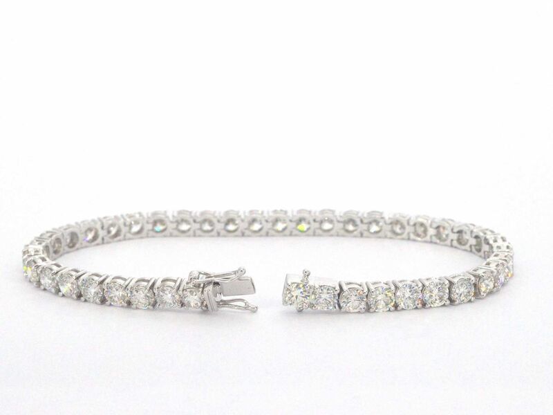 Armband met briljant geslepen diamanten 11.00 carat – foto 4 – kavel bij Onlineveilingmeester